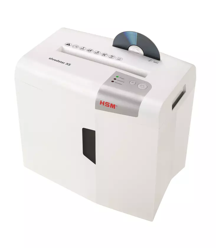 Paperintuhooja HSM Shredstar X5 4,5x30 ristiinleikkaava P4 - Paperintuhoojat - 1043121 - 1