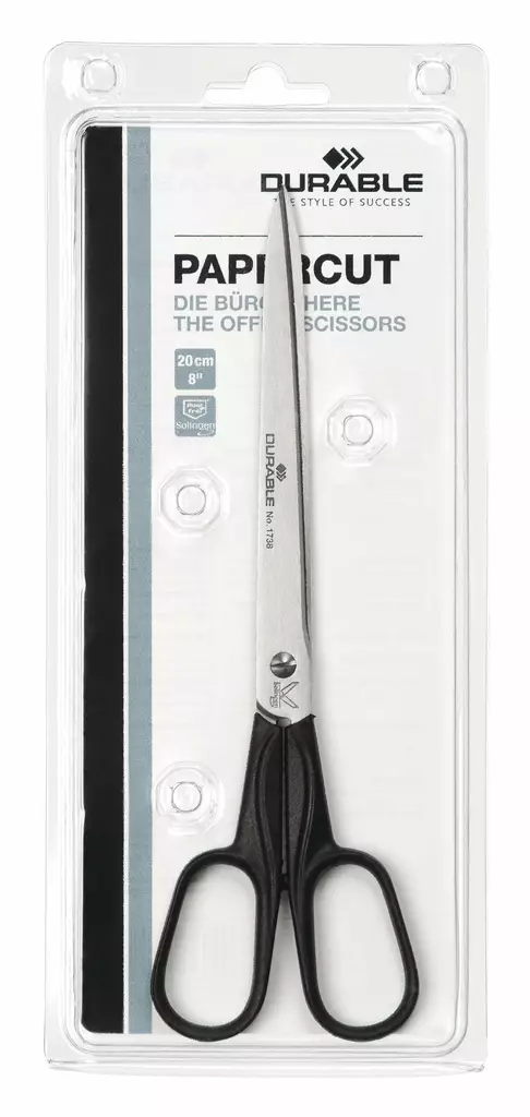 Paperisakset Durable 20 cm - Sakset, paperiveitset - 173801 - 2