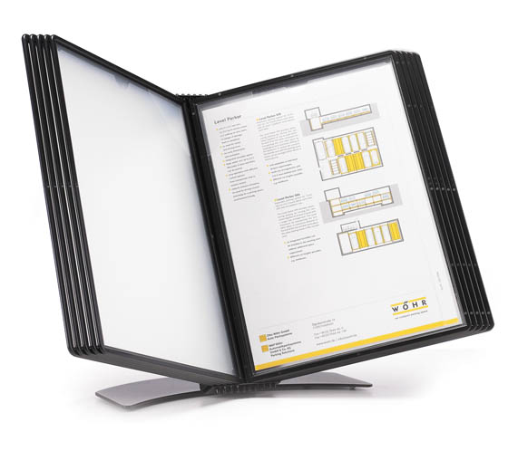 Pikahakuteline pöydälle Probeco Easymount 10 taskulle musta - Selailutelineet, pikahakutelineet - 62051 - 1