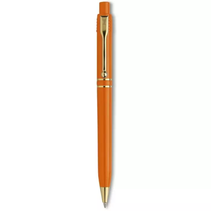Raja Gold oranssi kuulakynä - Mainoskynät / painetut kynät - 01-4201I1 - 1