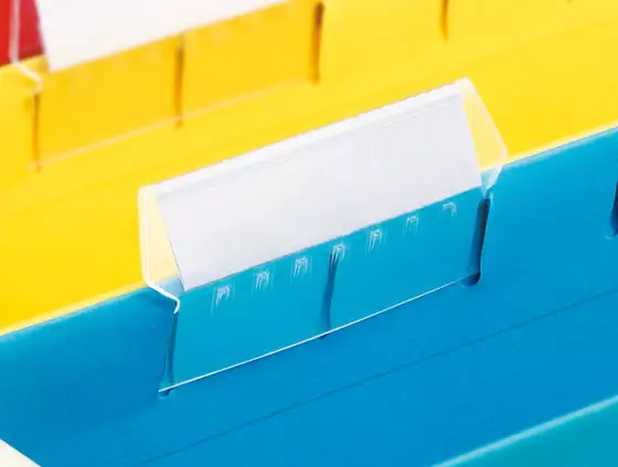 RIIPPUKANSION ETIKETTIPIDIKE /25 - Riippukansiot - 66561 - 1