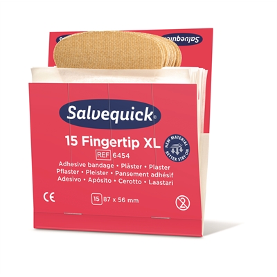 Sormenpäälaastari Salvequick 6454 6x15kpl - Ensiapu, työsuojaus ja työterveys - 270011 - 2