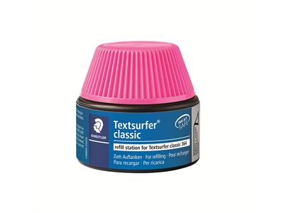 Täyttösäiliö Textsurfer 364-23 rosa - Korostuskynät - 309231 - 1
