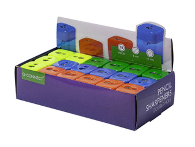 Teroitin Q-Connect purkki 2-reikä - Teroittimet - 256101 - 2