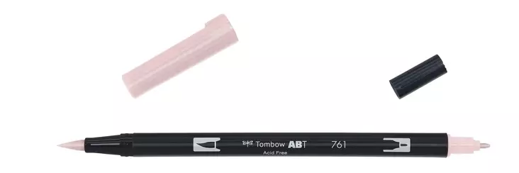 Tombow ABT Dual Brush 761 carnation - Taidekynät - TOM11761 - 1