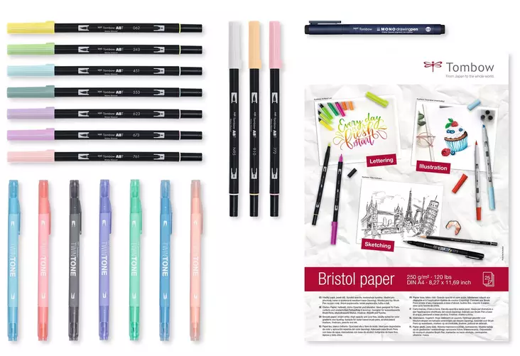 Tombow HaveFun@Home pastelli lajitelma - Taidekynät - TOM15041 - 1