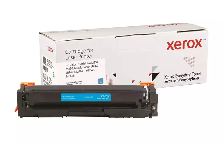 Xerox Everyday Toner High Yield Cyan värikasetti HP 203X 2.5K - Hp laserkasetit - 006R04181 - 1