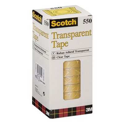 Yleisteippi Scotch 550 15mm X 33m - Toimistoteipit, teipinkatkojat - 630041 - 2