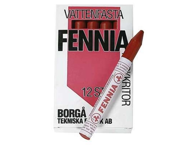 Merkkausliitu Fennia punainen - Merkkauskynät, -tussit - 121632 - 1