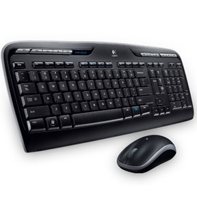MK330 Wireless Desktop Set, Black (Nordic) - Näppäimistöt - 920-003982 - 1