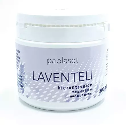 Paplaset Laventeli hierontavoide 500ml - Suojaliinat, pefletit, kasvopyyhkeet - 55122 - 1