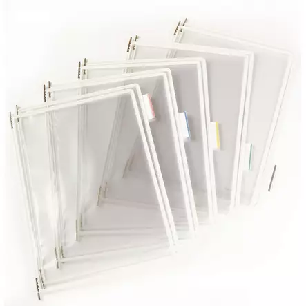 Pikahakutasku Tarifold 114002 A4 valkoinen 10 kpl - Selailutelineet, pikahakutelineet - 407712 - 2