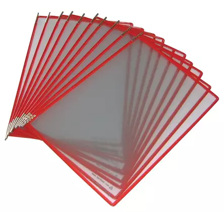 Pikahakutasku Tarifold 114003 A4 punainen 10 kpl - Selailutelineet, pikahakutelineet - 158562 - 2