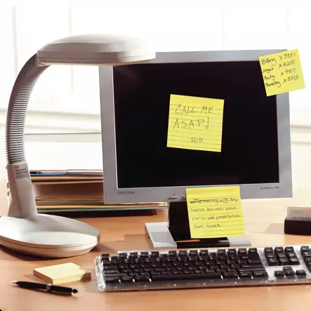 Post-it® Super Sticky viestilappu 101 x 101mm viivoitettu keltainen 6 nidettä - Viestilaput, muistilaput, kuutiot - 7100234642 - 2