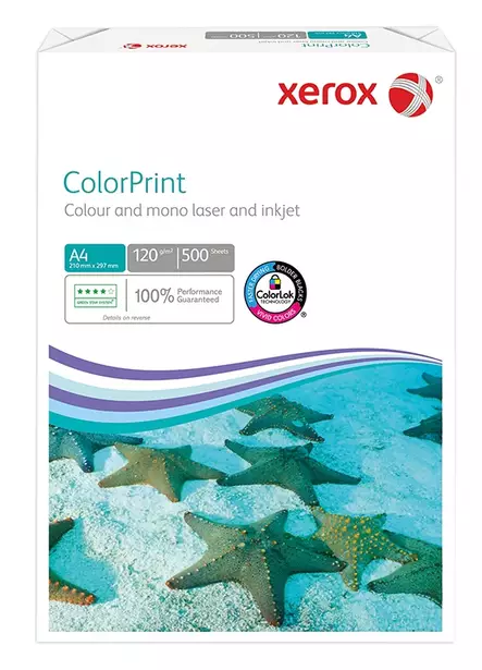 Xerox ColorPrint 120 g/m² A4, 500 arkkia - Valkoiset tulostuspaperit - X003R96602 - 1