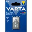 Paristo Varta UltraLithium 9V - Paristot, varavirtalähteet - 395052 - 1