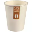 Abena kartonkikuppi 240/250ml valkoinen, myyntierä 1 pss=50 kuppia - Kertakäyttöastiat - 134062 - 3