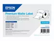 Epson Premium etikettitarra paperi 102 x 76 mm 440 tarraa - Epson tarrakirjoittimet ja tarrateipit - C33S045532 - 1