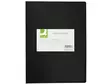 Kokoojakansio Q-Connect A4 10-taskua PP musta - Kansiot - 202162 - 1