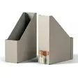 Lehtikotelo Leitz Puro 2kpl beige - Lomakelaatikot, kortistolaatikot - 24710012 - 1