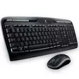 MK330 Wireless Desktop Set, Black (Nordic) - Näppäimistöt - 920-003982 - 1