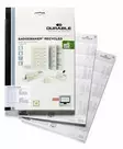 Nimikylttiarkit kierrätyspaperista 40x75mm 240kpl - Nimikortit, kongressineulat, kaulanauhat - 142702 - 1
