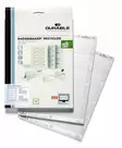Nimikylttiarkit kierrätyspaperista 54x90mm 200kpl - Nimikortit, kongressineulat, kaulanauhat - 142802 - 1