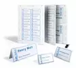 Nimikylttiarkit kierrätyspaperista 54x90mm 200kpl - Nimikortit, kongressineulat, kaulanauhat - 142802 - 4