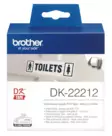 Brotherin alkuperäinen DK22212-rullatarra, musta/valkoinen, 62 mm - Brother tarrakirjoittimet ja tarrateipit - DK-22212 - 2