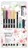 Tombow ABT Dual Brush set Floral (9) - Taidekynät - TOM11072 - 2