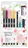 Tombow ABT Dual Brush set Floral (9) - Taidekynät - TOM11072 - 1