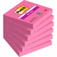 Viestilappu Super Sticky pinkki 76x76 - Viestilaput, muistilaput, kuutiot - 493142 - 1