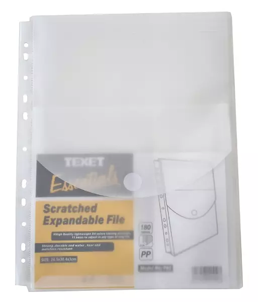 Texet Paljetasku A4,180my, yleireijitys - Tarrataskut - P02 - 1