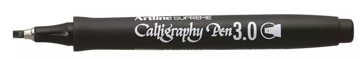 Artline Supreme kalligrafiakynä 3 mm musta - Kalligrafiakynät - ART0024302 - 1