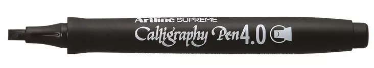 Artline Supreme kalligrafiakynä 4 mm musta - Kalligrafiakynät - ART0024402 - 1