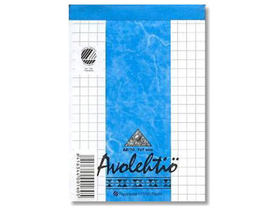 Avolehtiö A6/70 7X7 perforoitu Joutsenmerkki - Avolehtiöt - 242042 - 1