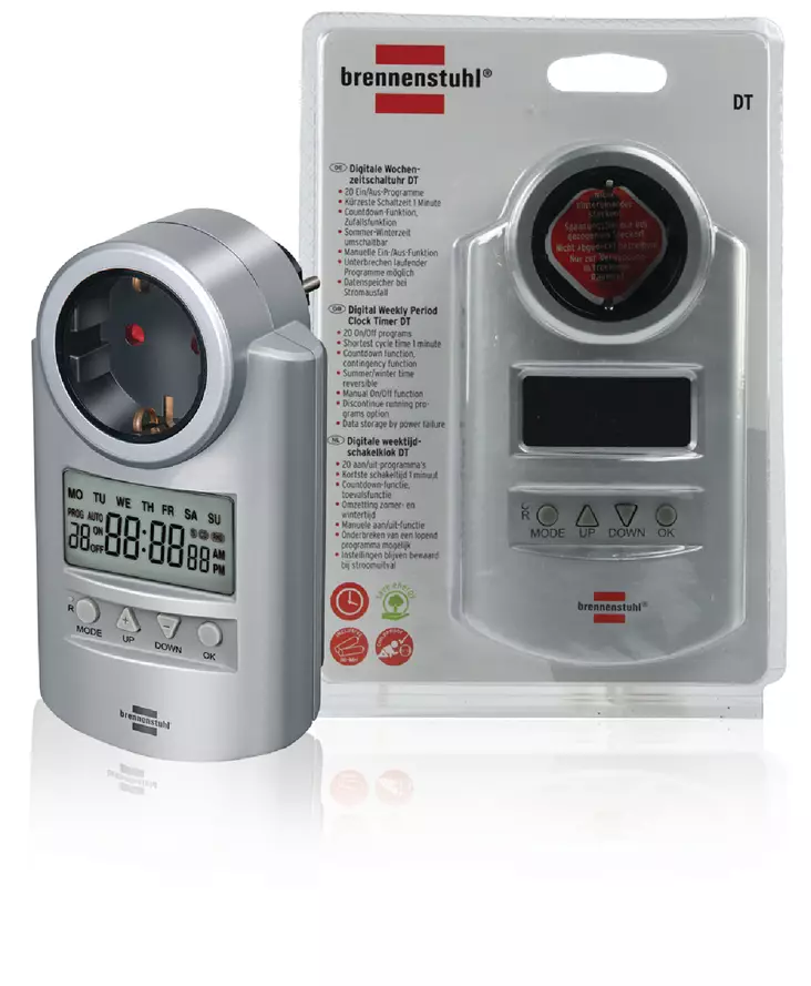 Brennenstuhl Digital viikkoajastin - Teknologia - BN-DT02 - 1
