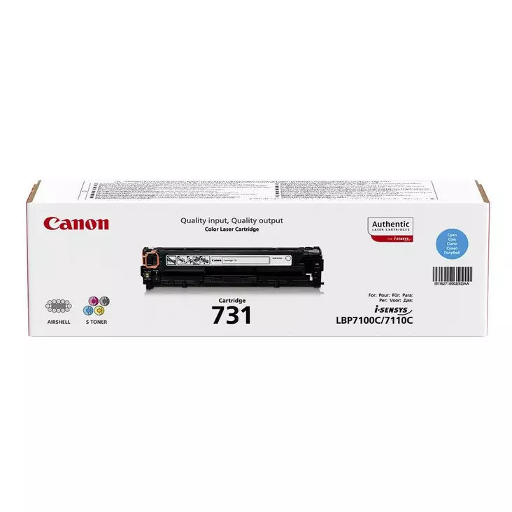 Canon 731BK musta 1400s - Canon laserkasetit - 6272B002 - 1