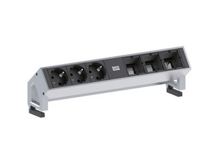 DESK2 - 3xSchuko & 3xEmpty - Table Connection - 902.202 - 1
