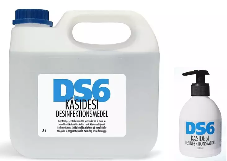 DS6 3L + 300ml kosteuttava käsidesi - Henkilöhygienia, ihon hoitotuotteet - 102350882 - 1