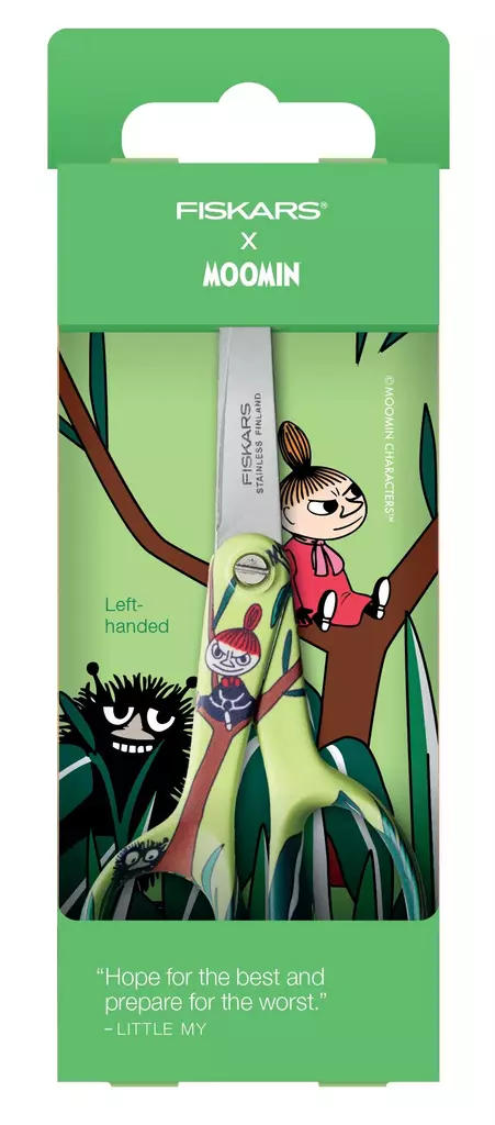 Fiskars Muumi lastensakset 13 cm Pikku Myy, vasenkätinen - Sakset, paperiveitset - 1067192 - 1