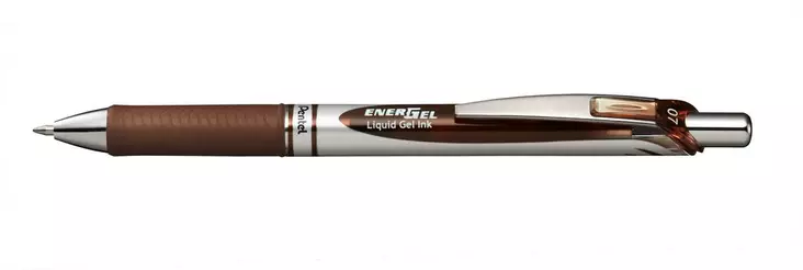 Geelikynä 0,7mm PENTEL Energel ruskea - Geelikynät - 160042 - 1