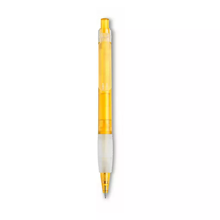 Hallo Grip Frost Happy keltainen kuulakynä - Mainoskynät / painetut kynät - 01-3511H2 - 1