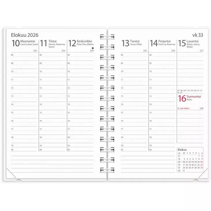 Kalenteri 2026 Exclusive 4 in 1 - Taskukalenterit - 398002 - 1