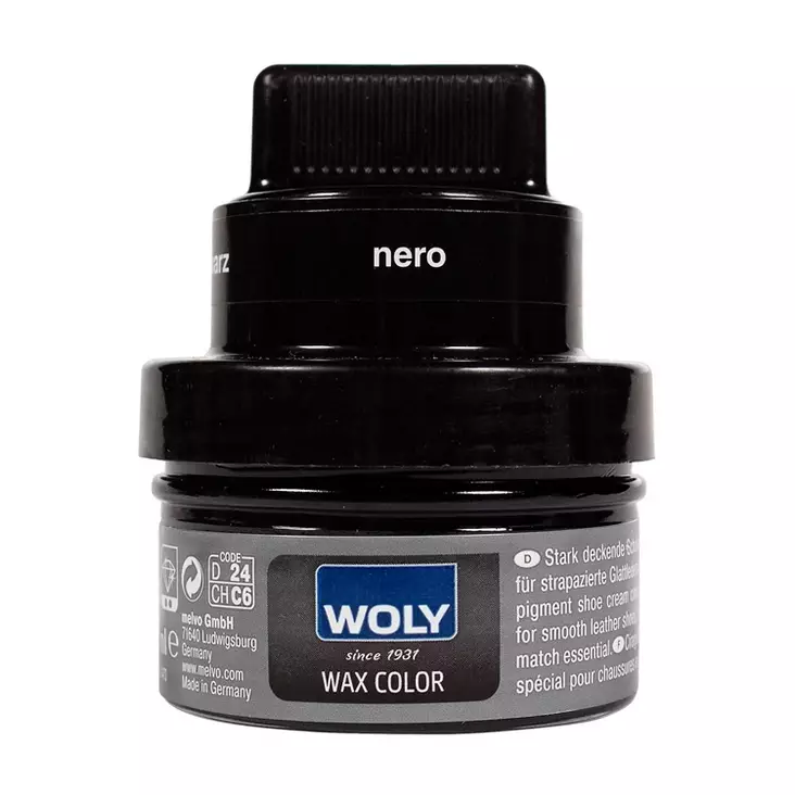 Kenkälankki Woly Shoe Cream Plus musta 50ml - Siivous-ja keittiötarvikkeet - 264312 - 1