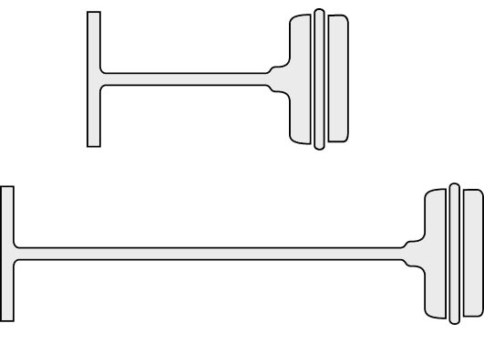 KIINNIKE 65MM NYLON 5000/PKT 2061 - Tekstiilipistoolit ja tarvikkeet - 13202 - 1