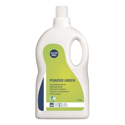 Konetiskijauhe Kiilto Powder Green 1.6 kg - Astianpesu - 264152 - 2