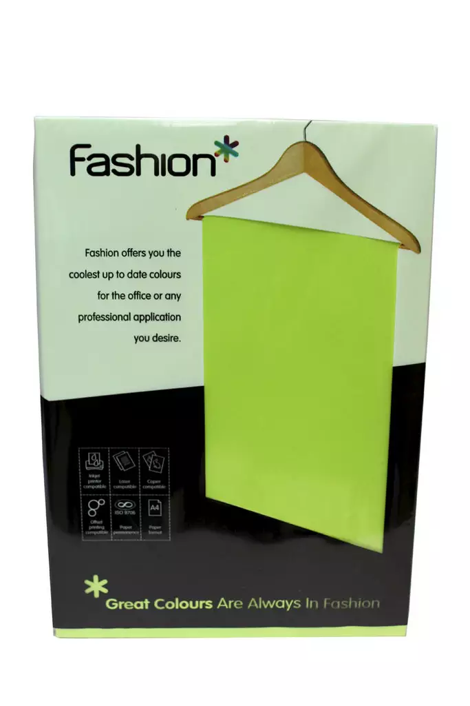 Kopiopaperi IMAGE A4/80g limenvihreä - Värilliset tulostuspaperit - 117662 - 1