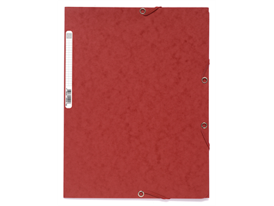 Kulmalukkosalkku A4 kartonki 400g punainen - Kansiot - 202002 - 1