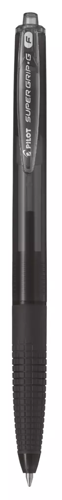 Kuulakynä Pilot Super Grip G F musta - Kuivamustekynät - 305102 - 1